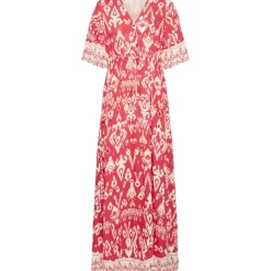 b.young dame kjole BYJASMINA - Flame Scarlett Eth Mix Clearance