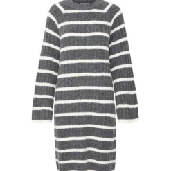 b.young dame kjole BYMARIANNE - Dark grey melange Best