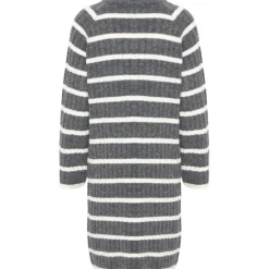 b.young dame kjole BYMARIANNE - Dark grey melange Best