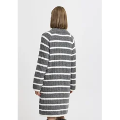 b.young dame kjole BYMARIANNE - Dark grey melange Best