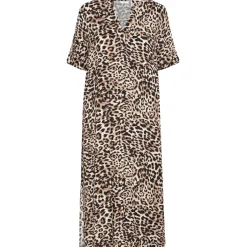 b.young dame kjole BYMMJOELLA - Birch LEOPARD Online