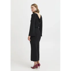 b.young dame kjole BYSHILOH - Black Mix Outlet