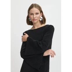 b.young dame kjole BYSHILOH - Black Mix Outlet