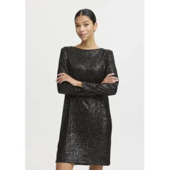 b.young dame kjole BYSOLIA - Black Discount
