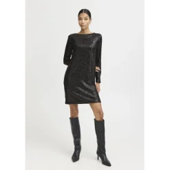 b.young dame kjole BYSOLIA - Black Discount