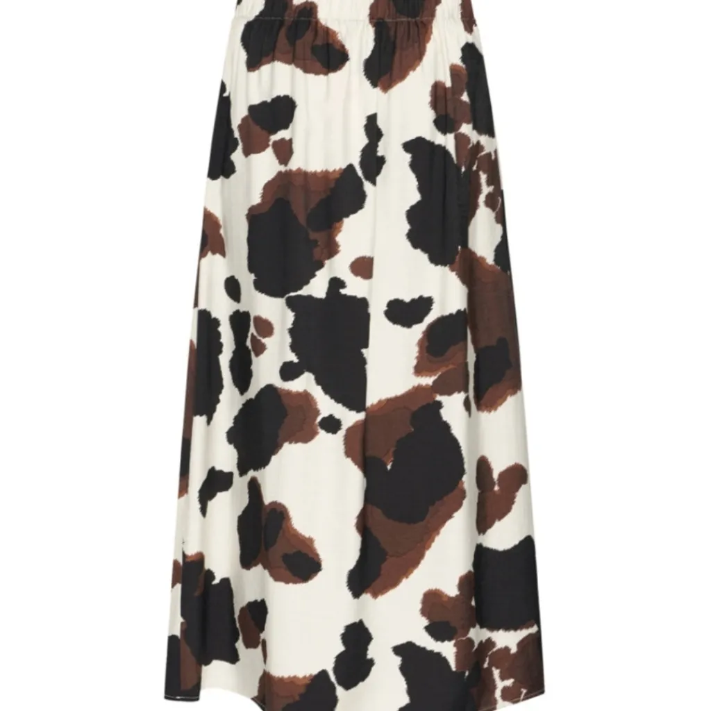 b.young DAME NEDERDEL BYIHAMMA - String Cow Print