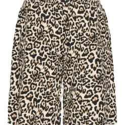 b.young dame shorts BYFALAKKA - Rainy Day Leopard Mix Online