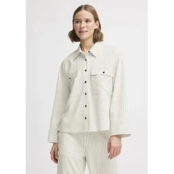 b.young dame skjorte BYDANNIA - Birch Mix Online