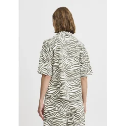 b.young dame skjorte BYFALAKKA - Animal Kalamata Mix New