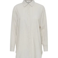 b.young dame skjorte BYFINETTE - Birch Mix New