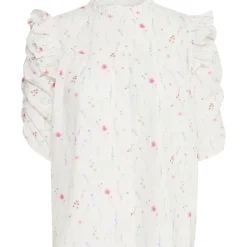 b.young dame skjorte BYFUNNI - Off White Mix Outlet