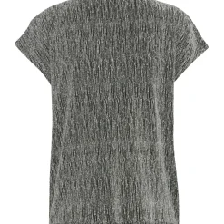 b.young dame top BYSHILOH - Silver Mix