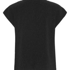 b.young dame top BYSHILOH - Black Mix Outlet