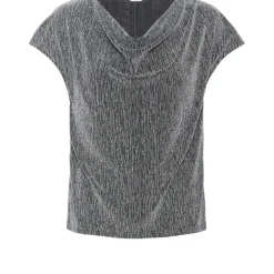 b.young dame top BYSHILOH - Silver New