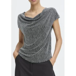 b.young dame top BYSHILOH - Silver New