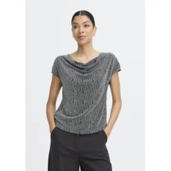 b.young dame top BYSHILOH - Silver New