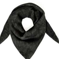 b.young dame tørklæde BYVIKSI - Black Melange Clearance