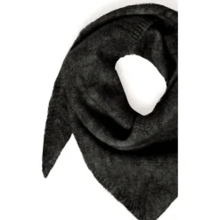 b.young dame tørklæde BYVIKSI - Black Melange Clearance