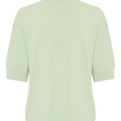 b.young dame t-shirt BYMMORLA - Nile Green Sale