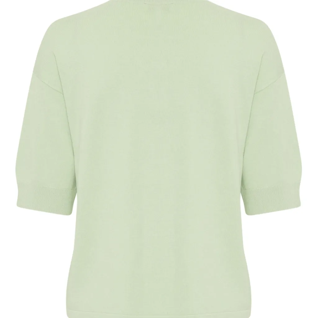 b.young dame t-shirt BYMMORLA - Nile Green Sale