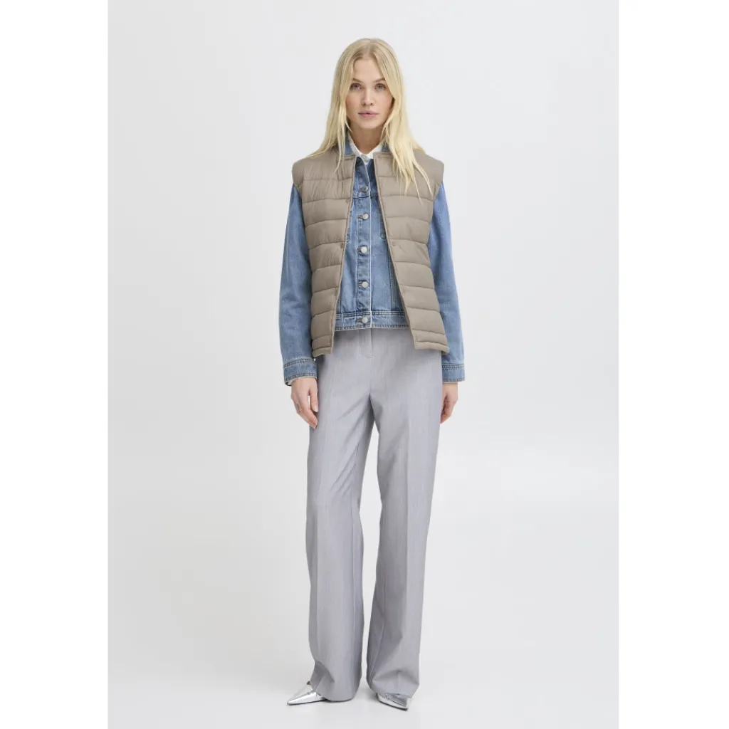 b.young B:YOUNG dame vest BYBERTA - Nature Online