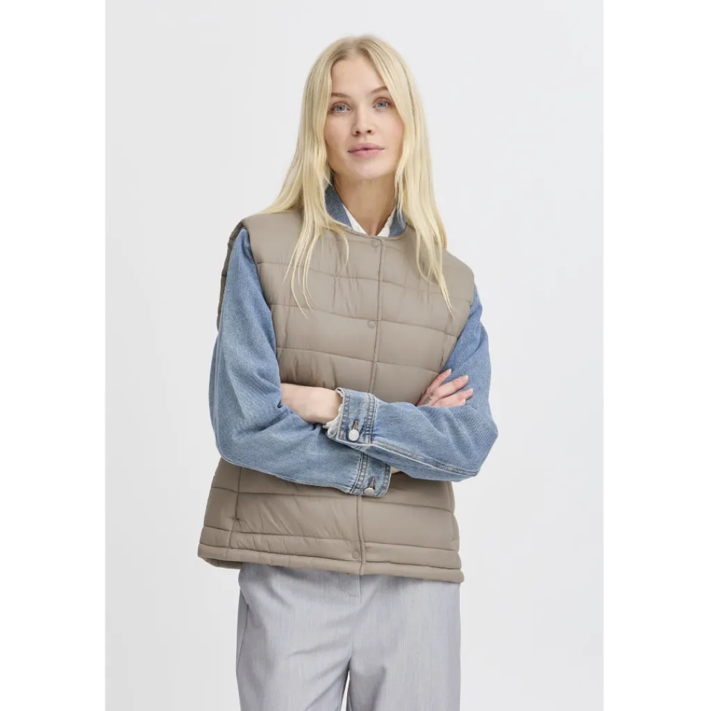 b.young B:YOUNG dame vest BYBERTA - Nature Online