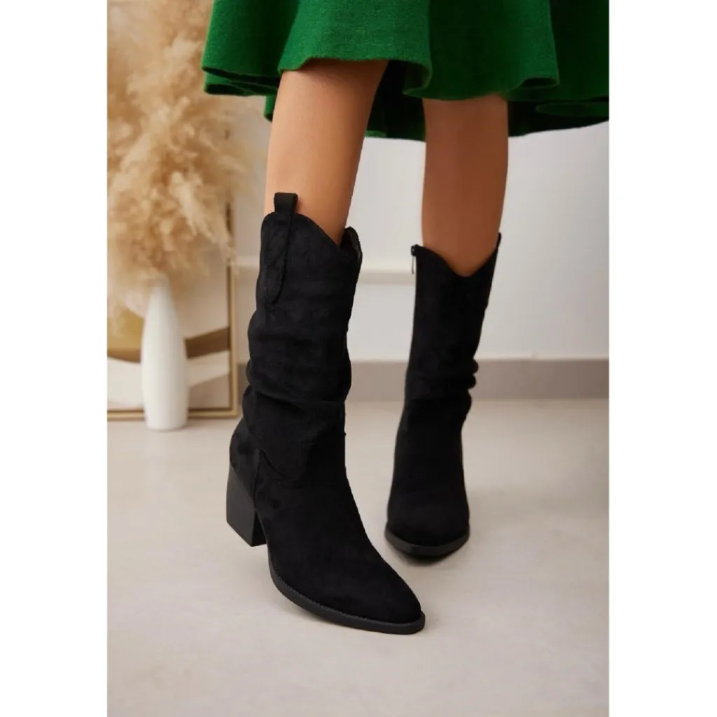 SHOES Capucine dame støvler 9929- - Black Discount