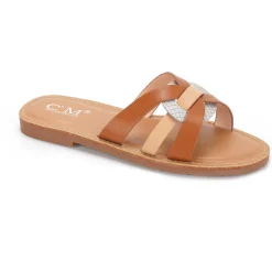 SHOES Cecilie dame sandaler 8321 - Camel Sale
