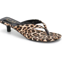 SHOES Clarinda dame stiletter 7082 - Leopard Discount