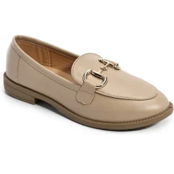 SHOES Clary dame loafers W2301 - Kaki Outlet