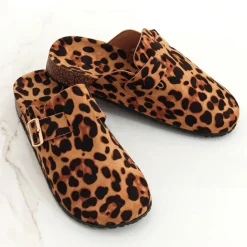 SHOES Colette dame sandaler TL8-98 - Leopard Clearance
