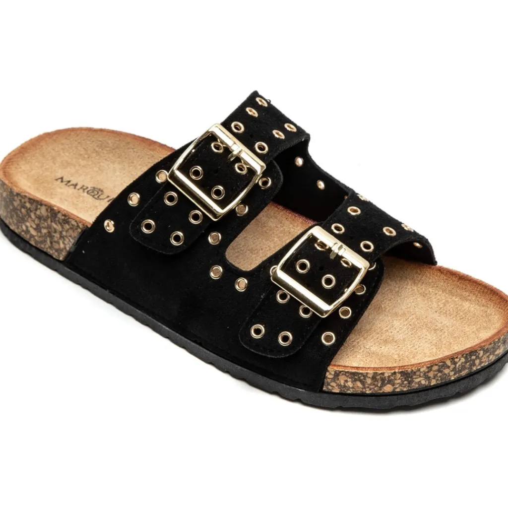 SHOES Cyrille dame sandaler 1150 - Black New