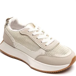 SHOES Dagmar dame sneakers 8960 - Beige Outlet