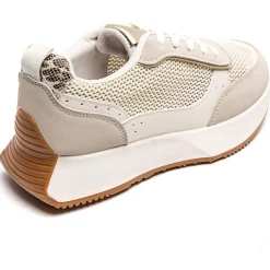 SHOES Dagmar dame sneakers 8960 - Beige Outlet