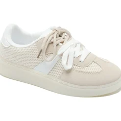 SHOES Delia dame sneakers 6501 - Beige Discount