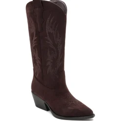 SHOES Dina dame støvler 6398A - Brown Online