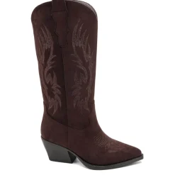 SHOES Dina dame støvler 6398A - Brown Online