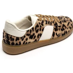 SHOES Elie dame sneakers 8965 - Leopard Discount