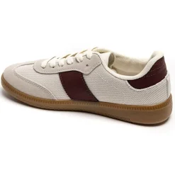 SHOES Elie dame sneakers 8965 - Wine Discount