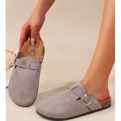 SHOES Ellen dame sandaler CR001-1 - Kaki Discount