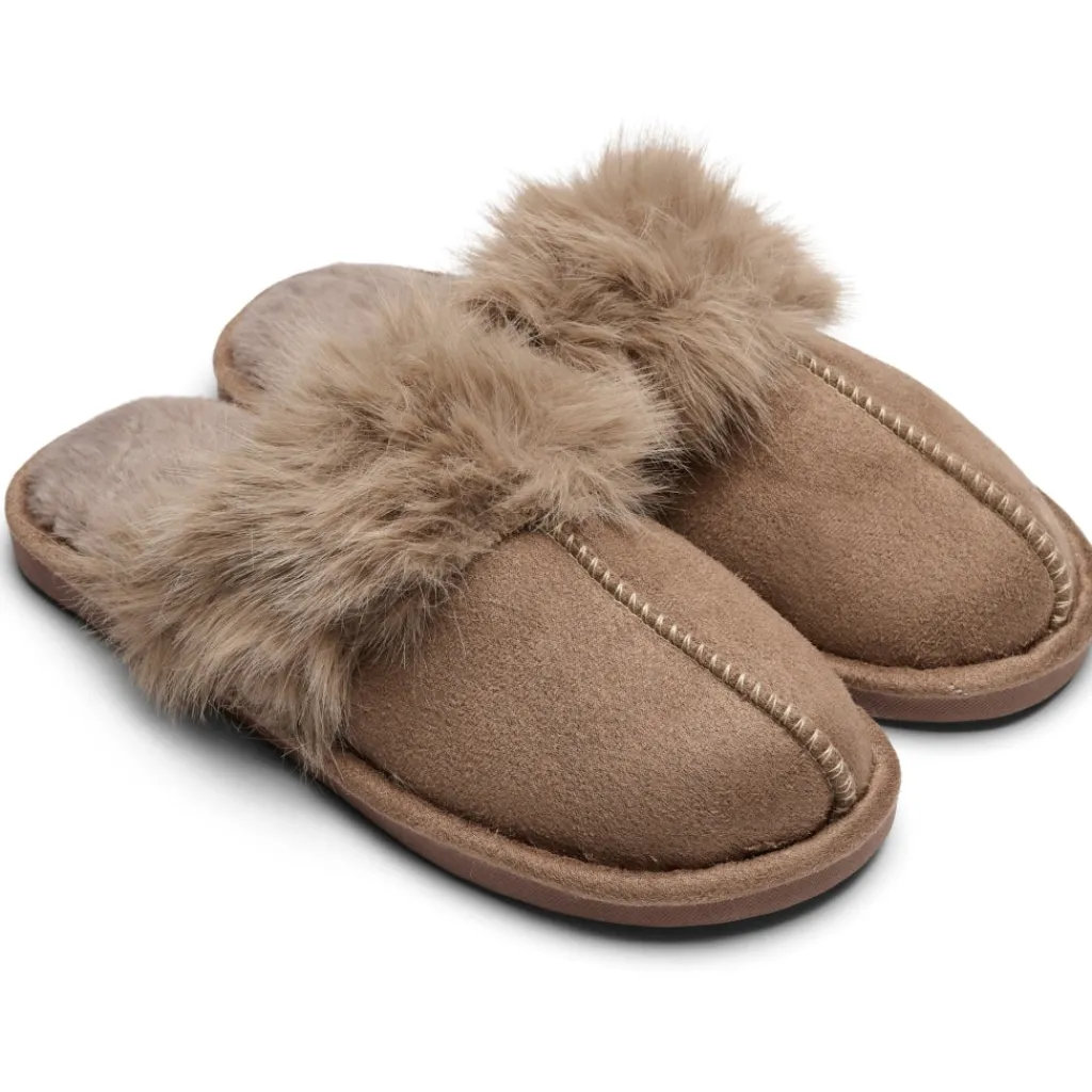 SHOES Ellie hjemmesko YL-95 - Brown Outlet