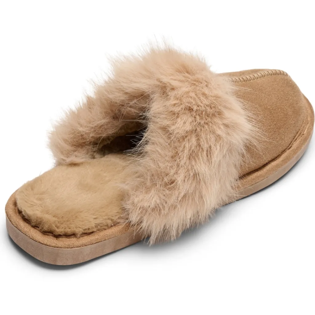 SHOES Ellie hjemmesko YL-95 - Camel Sale