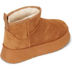 SHOES Elodie dame bamsestøvler 2564 - Camel