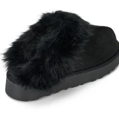 SHOES Emilia dame hjemmesko YL-322 - Black Sale