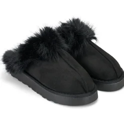 SHOES Emilia dame hjemmesko YL-322 - Black Sale