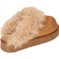 SHOES Emilia dame hjemmesko YL-322 - Camel Outlet