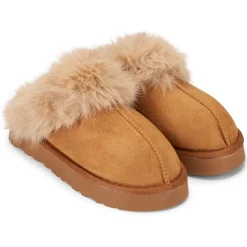 SHOES Emilia dame hjemmesko YL-322 - Camel Outlet