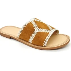 SHOES Emilie dame sandaler DM429 - Camel Outlet