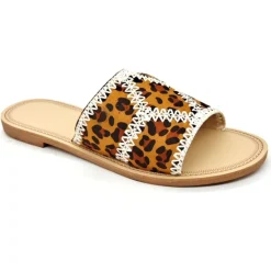 SHOES Emilie dame sandaler DM429 - Leopard Outlet