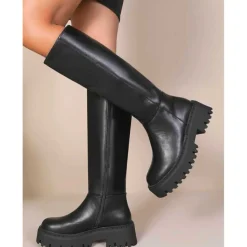 SHOES Estrid dame støvler WZ-75 - Black Clearance